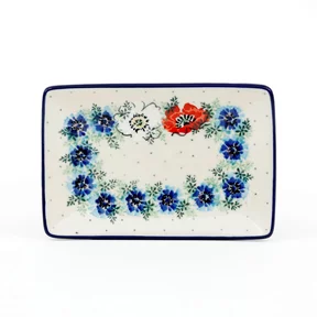 Tacka ceramiczna C27 18/12 cm<br> 2511X Polskie kwiaty